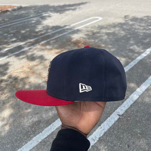 New Era New York Yankees USA Flag Fitted Hat 7 1/2 - Picture 2 of 5